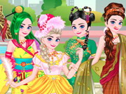 Elsa’s Fashion World Tour